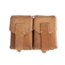 Load image into Gallery viewer, Serbian Dual Ammo Leather Pouch | Used [5 pouches/unit]